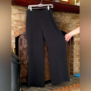 Vintage Ralph Lauren Green Label Silk wide leg evening pants size 10